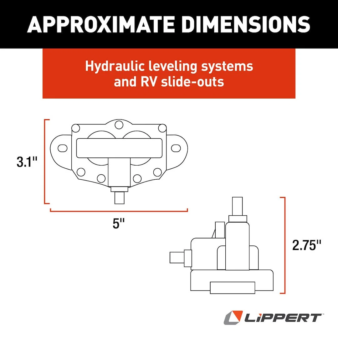 118246 – LIPPERT COMP Leveling System Hydraulic Solenoid, Replacement For Lippert Slide Out System S - view 3